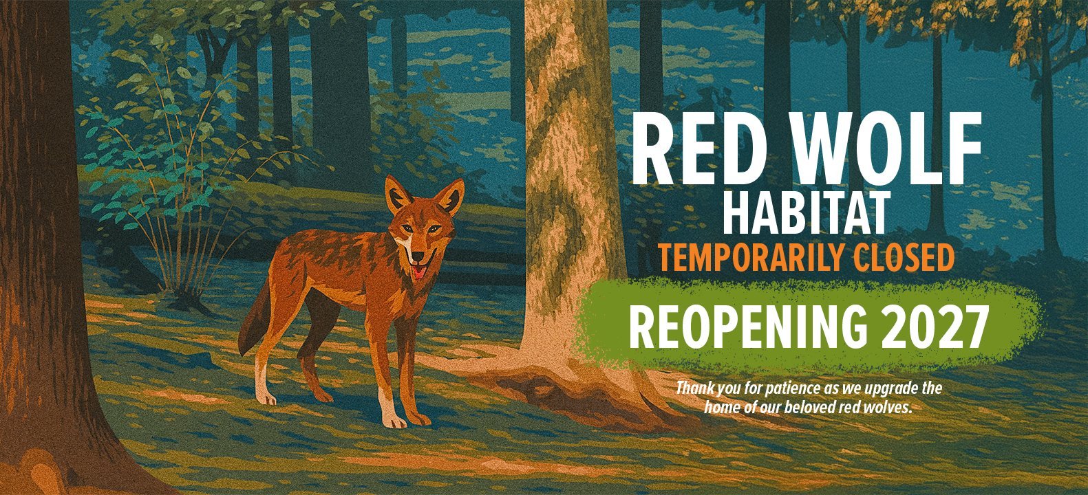 Red Wolf habitat